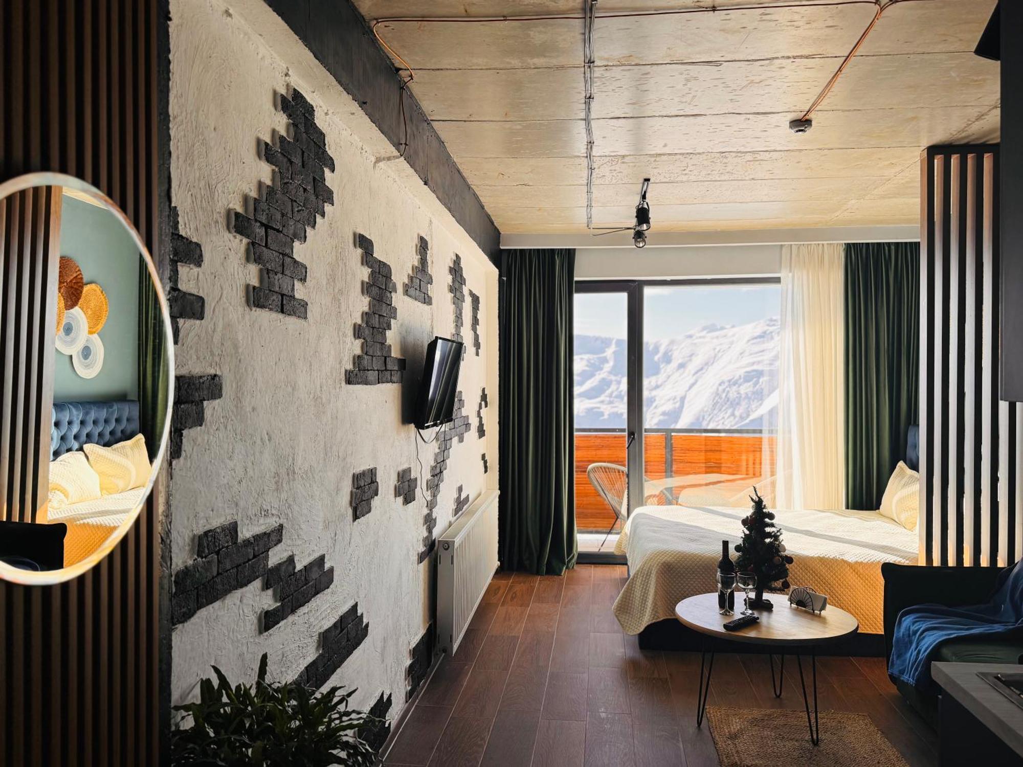 Twins Apartment Delux 2, New Gudauri Exterior foto